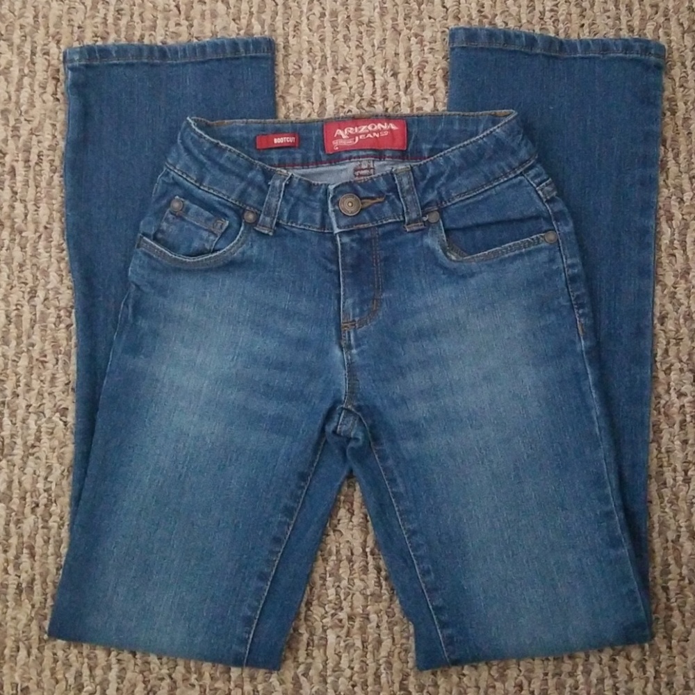 Blue Bootcut Jeans 10slim